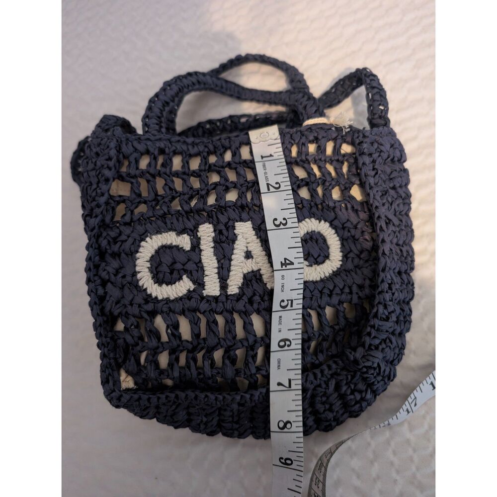 Universal Thread Blue Crochet Crossbody Bag NWT - Picture 4 of 7